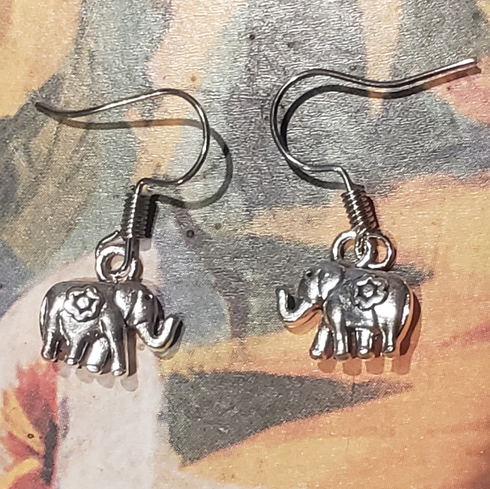 Elephant Earrings